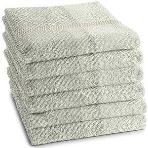 DDDDD - 6x Keukendoek - Madras - 50x55 cm - Cream - 6 stuks