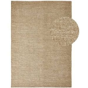 by fonQ Mellow Wollen Vloerkleed 200 x 300 cm - Taupe