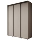 Meubella Kledingkast Delos 1 - Beige - 180 cm