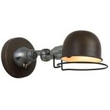 Lucide HONORE Wandlamp 1xE14 - Roest bruin