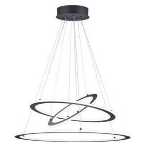 TRIO - Hanglamp Durban Antraciet � 80 cm .