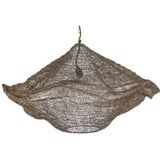 PTMD Hanglamp Lailaa - 90x90x37 cm - Ijzer - Messing