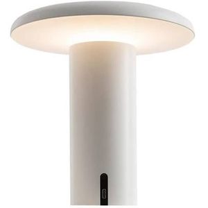 Artemide Takku Tafellamp LED Oplaadbaar Painted White