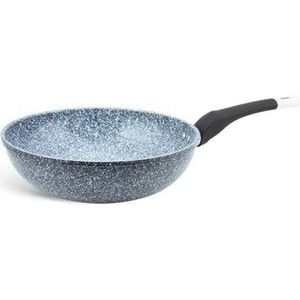 Edënbërg Stonetec Line - Wokpan Keramisch - 28 cm - 3-laags Anti-aanbaklaag!