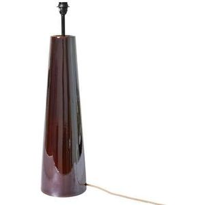 HKliving Cone Lampenvoet XL - Glossy Brown