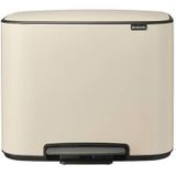 Brabantia Bo Pedaalemmer 33 Liter (3 X 11 Liter) - Soft Beige