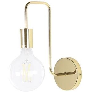 Beliani - SAVENA - Wandlamp - Goud - Metaal