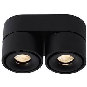 Lucide YUMIKO Plafondspot 2xGe�ntegreerde LED - Zwart