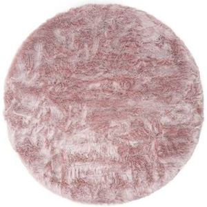 Vloerkleed Donsie Pink Rond ø160 cm