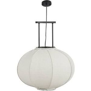 Mica Decorations Pego Hanglamp - H54,5 x �50 cm - Linnen - Off White