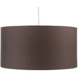 Beliani - ELBE - Hanglamp - Bruin - Polyester