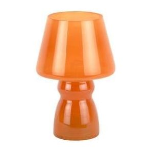 Leitmotiv - Tafellamp Classic LED - Oranje - 16,5x16,5x25,5cm