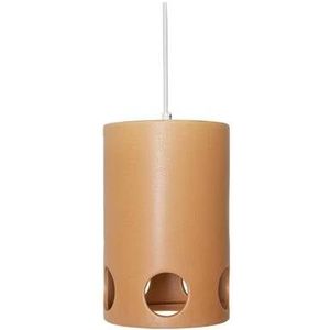 HKliving Ceramic Hanglamp - Peach