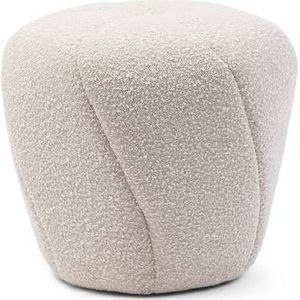 Riviera Maison Poef - Perruche Stool - Wit