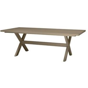 Exotan Delta Picknicktafel Aluminium - Groen / Zand