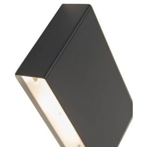 QAZQA Moderne wandlamp zwart - Otan