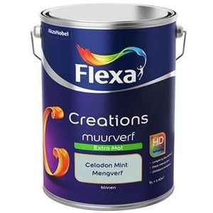 Flexa Creations - Muurverf Extra Mat - Celadon Mint - 5 liter