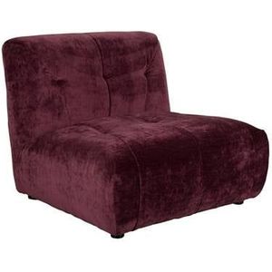 Dutchbone Giada Fauteuil - Plum