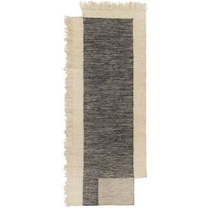 ferm LIVING Counter Runner Vloerkleed 80 x 200 cm - Charcoal