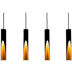 EGLO BARBOTTO hanglamp - GU10 - Zwart, goud
