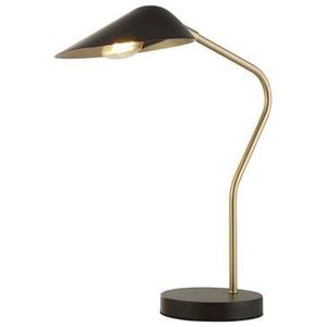 Searchlight Swan Tafellamp - Zwart/Goud
