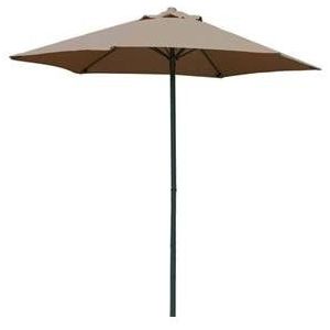 Parasol rond - O 200cm - taupe