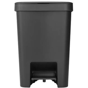 Brabantia StepUp Prullenbak - Pedaalemmer - 25 liter - Dark Grey