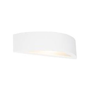 QAZQA Landelijke wandlamp gips - Aurel Novo