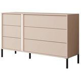 Meubella - Commode Desert - Beige - 138 cm