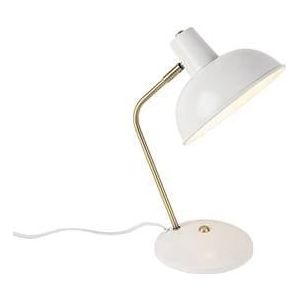 QAZQA milou - Moderne Bureaulamp - 1 lichts - H 380 mm - Wit - Woonkamer | Slaapkamer | Keuken