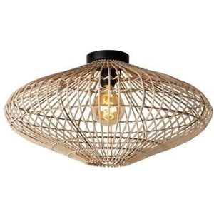 Lucide Plafondlamp Magali Hout 56cm E27