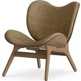 Umage A Conversation Piece houten fauteuil donker eiken - Sugar Brown