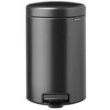 Brabantia NewIcon Prullenbak - 12 liter - Confident Grey