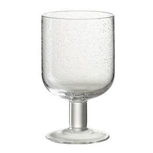 J-Line Tommy wijnglas - glas - 6 stuks - woonaccessoires