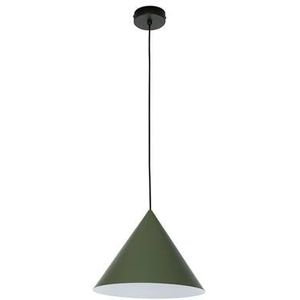 by fonQ Pyramid Hanglamp - Olijfgroen