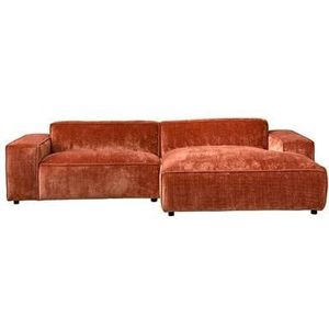 by fonQ Chunky Chaise Longue Rechts - Terra - Rib