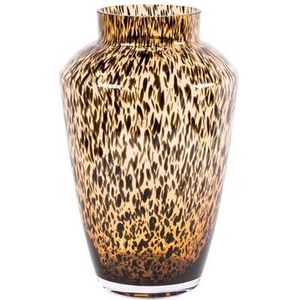 Glazen vaas Hudson Cheetah Ø22,5 x H35 cm