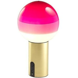Marset Dipping Light tafellamp LED oplaadbaar roze