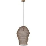 PTMD Miko Brass iron wired hanging lamp see through L