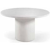 Giga Living - Eettafel Off White Rond 135cm - Beton Cir� Tafel