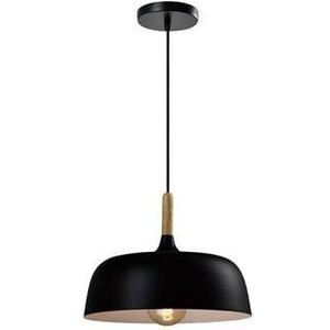 QUVIO Hanglamp rond zwart - QUV5128L-BLACK