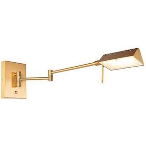 QAZQA Design wandlamp brons incl. LED dimbaar - Notia