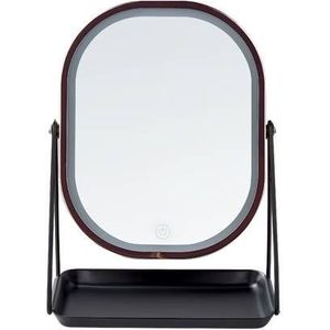 Beliani - DORDOGNE - Tafel spiegel - Rosegoud - Metaal