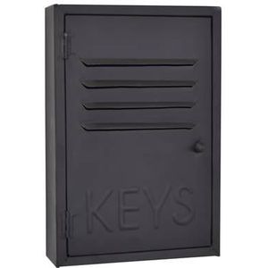 LOFT42 Keys Sleutelkastje - Metaal - Mat Zwart - 30x20x6,5