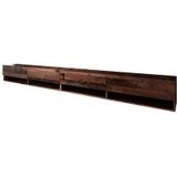TV-Meubel Asino - Old Wood - 280 cm