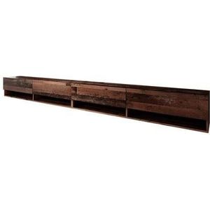 TV-Meubel Asino - Old Wood - 280 cm