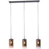 Vurna Jalama hanglamp glas goud 3L 100 cm