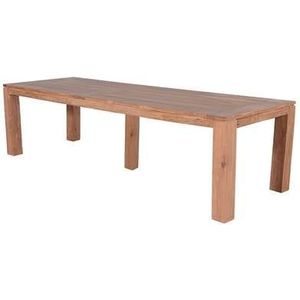 Garden Impressions Tulsa tafel 300x100x76 cm teakhout donker bruin