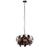 PTMD Marxy Copper metal hanging lamp layered round