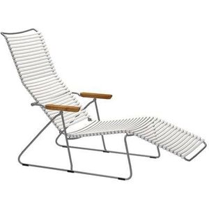 Houe Click Sunlounger ligstoel Muted White
